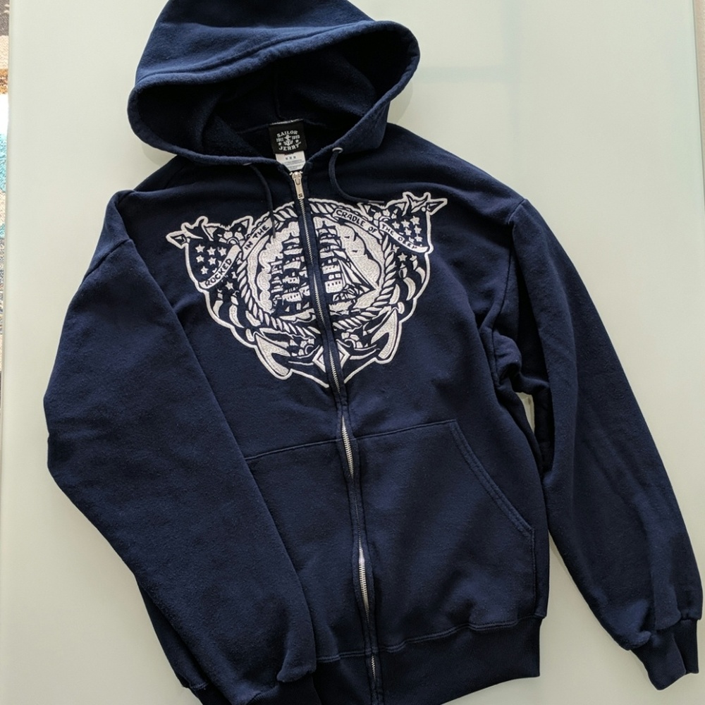 Sailor Jerry Embroidered Hoodie